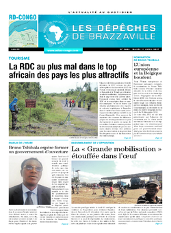 Les Dépêches de Brazzaville : Édition kinshasa du 11 avril 2017