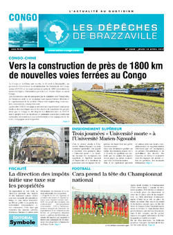 Les Dépêches de Brazzaville : Édition brazzaville du 13 avril 2017
