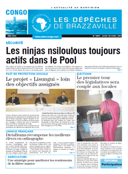 Les Dépêches de Brazzaville : Édition brazzaville du 20 avril 2017