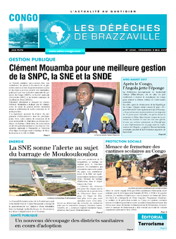 Les Dépêches de Brazzaville : Édition brazzaville du 05 mai 2017
