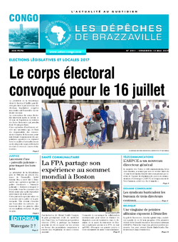 Les Dépêches de Brazzaville : Édition brazzaville du 12 mai 2017
