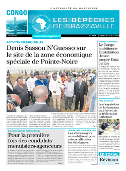 Les Dépêches de Brazzaville : Édition brazzaville du 17 mai 2017