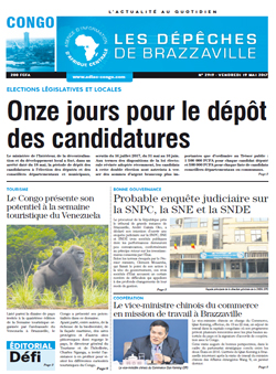 Les Dépêches de Brazzaville : Édition brazzaville du 19 mai 2017