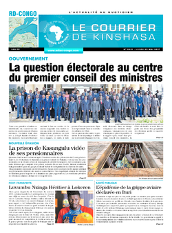 Les Dépêches de Brazzaville : Édition kinshasa du 22 mai 2017
