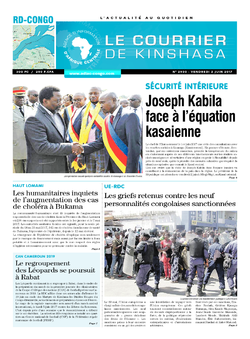 Les Dépêches de Brazzaville : Édition brazzaville du 02 juin 2017