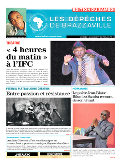 Les Dépêches de Brazzaville : Édition du 6e jour du 03 juin 2017
