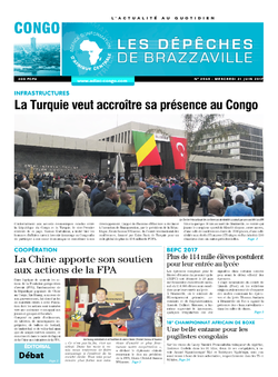 Les Dépêches de Brazzaville : Édition brazzaville du 21 juin 2017