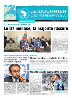 Les Dépêches de Brazzaville : Édition brazzaville du 22 juin 2017