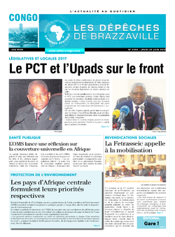 Les Dépêches de Brazzaville : Édition brazzaville du 29 juin 2017
