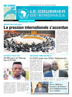 Les Dépêches de Brazzaville : Édition brazzaville du 13 juillet 2017