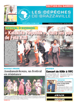 Les Dépêches de Brazzaville : Édition du 6e jour du 22 juillet 2017