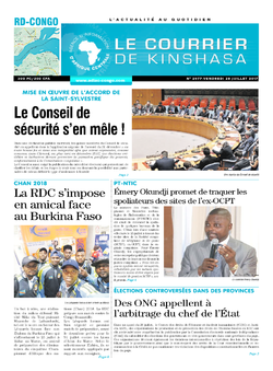 Les Dépêches de Brazzaville : Édition brazzaville du 28 juillet 2017