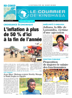 Les Dépêches de Brazzaville : Édition brazzaville du 28 août 2017