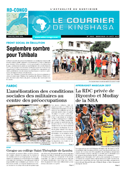 Les Dépêches de Brazzaville : Édition brazzaville du 30 août 2017