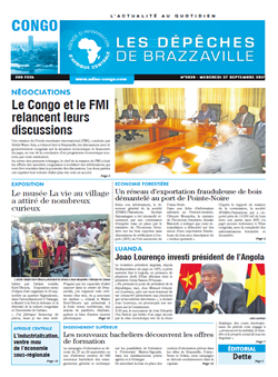 Les Dépêches de Brazzaville : Édition brazzaville du 27 septembre 2017