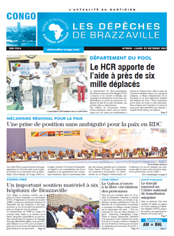 Les Dépêches de Brazzaville : Édition brazzaville du 23 octobre 2017