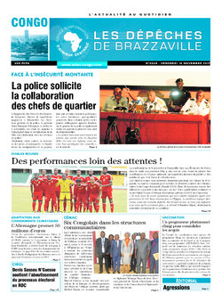 Les Dépêches de Brazzaville : Édition brazzaville du 10 novembre 2017