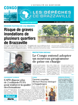 Les Dépêches de Brazzaville : Édition brazzaville du 05 décembre 2017