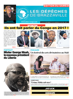 Les Dépêches de Brazzaville : Édition du 6e jour du 30 décembre 2017