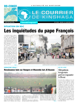 Les Dépêches de Brazzaville : Édition brazzaville du 23 janvier 2018