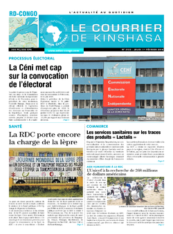 Les Dépêches de Brazzaville : Édition brazzaville du 01 février 2018