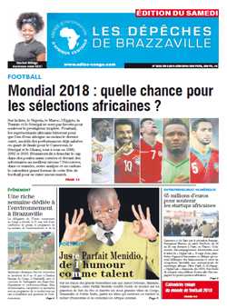 Les Dépêches de Brazzaville : Édition du 6e jour du 02 juin 2018