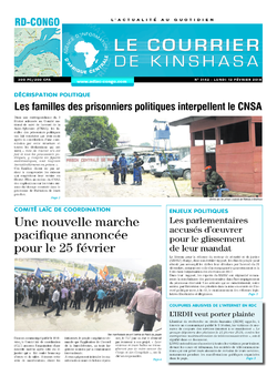 Les Dépêches de Brazzaville : Édition brazzaville du 12 février 2018