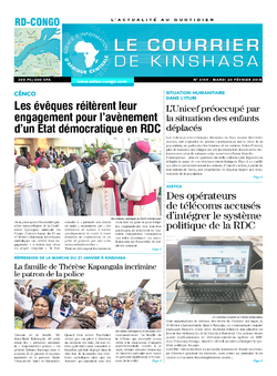 Les Dépêches de Brazzaville : Édition brazzaville du 20 février 2018
