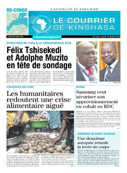 Les Dépêches de Brazzaville : Édition brazzaville du 15 mars 2018