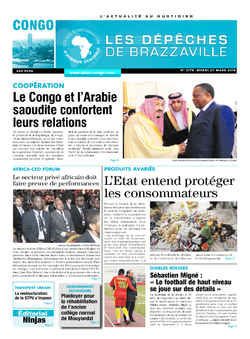 Les Dépêches de Brazzaville : Édition brazzaville du 27 mars 2018