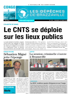 Les Dépêches de Brazzaville : Édition brazzaville du 30 mars 2018