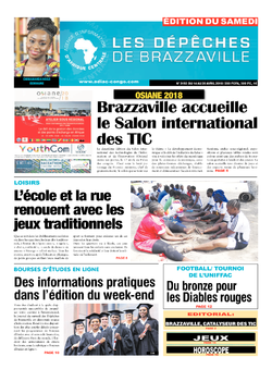 Les Dépêches de Brazzaville : Édition du 6e jour du 14 avril 2018
