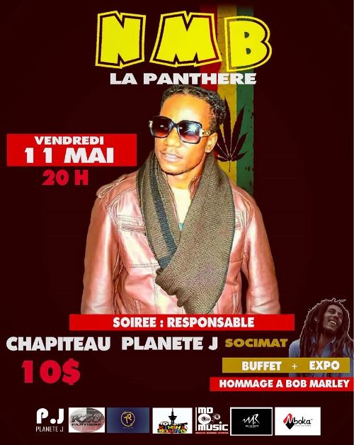 NMB prépare un concert en hommage à son idole Bob Marley
