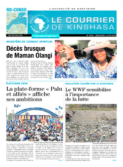 Les Dépêches de Brazzaville : Édition brazzaville du 06 juin 2018