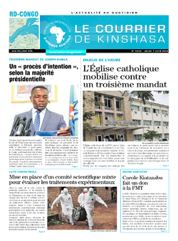 Les Dépêches de Brazzaville : Édition brazzaville du 07 juin 2018
