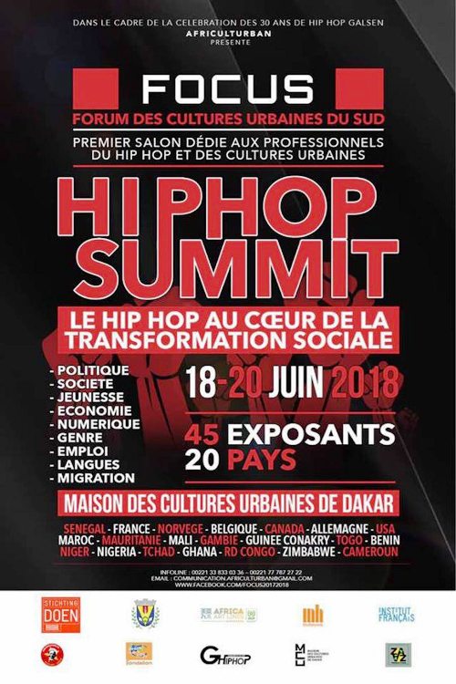 La deuxième édition du Focus / World Hip Hop Summit de Dakar La deuxième édition du Focus / World Hip Hop Summit de Dakar