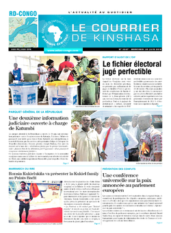 Les Dépêches de Brazzaville : Édition brazzaville du 20 juin 2018
