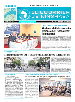 Les Dépêches de Brazzaville : Édition brazzaville du 22 juin 2018