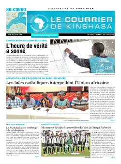 Les Dépêches de Brazzaville : Édition brazzaville du 26 juin 2018