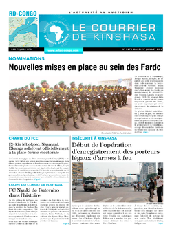 Les Dépêches de Brazzaville : Édition brazzaville du 17 juillet 2018
