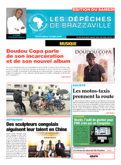 Les Dépêches de Brazzaville : Édition du 6e jour du 21 juillet 2018