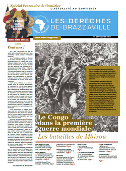 Les Dépèches de Brazzaville : Edition spéciale du 11 novembre 2018