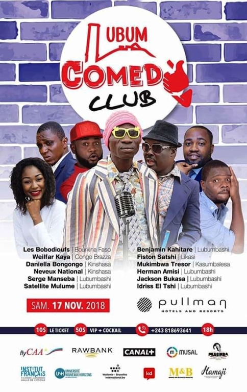  Les Bobodioufs sur les planches du Lubum Comedy Club