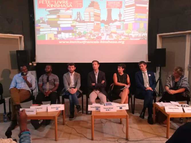Le panel des animateurs de la conférence de presse
