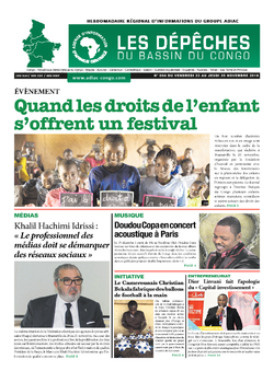 Les Dépêches de Brazzaville : Édition du 6e jour du 24 novembre 2018