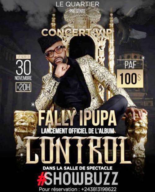 Concert VIP de Fally au Showbuzz