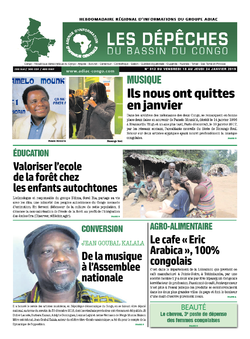 Les Dépêches de Brazzaville : Édition du 6e jour du 19 janvier 2019
