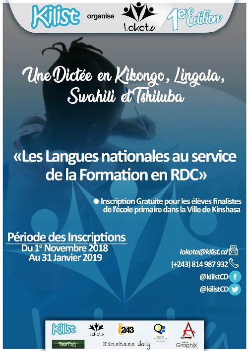 Annonce des inscriptions à la dictée Lokota