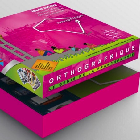 Le carton du jeu OrthogrAfrique