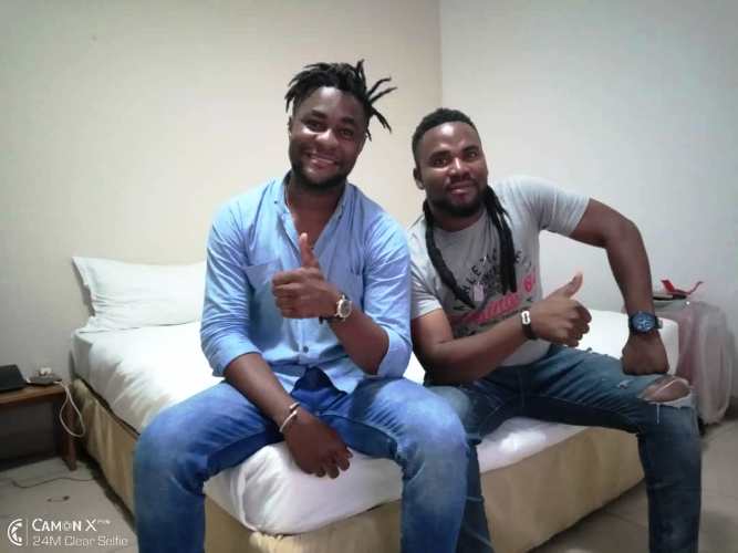 Ronsia Kukielukila et Boukary à Kinshasa Ronsia Kukielukila et Boukary à Kinshasa